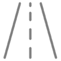 Graphene-enhanced road surface illustrating durability and smoothness for airports and highways, emphasizing advanced construction solutions by The Graphene Solution.